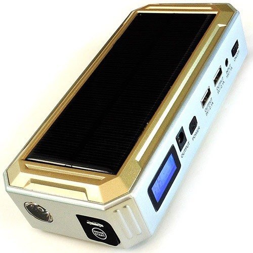 Универсальное пуско-зарядное устройство на солнечных батареях "SITITEK SolarStarter 18 000 mAh" (5В, 12В, 16В, 19В)  - Techyou.ru